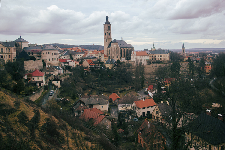 Kutná Hora, Czech Republic - February 2020