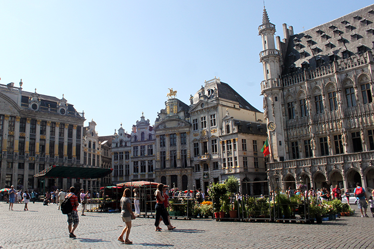Brussels, Belgium - August 2015